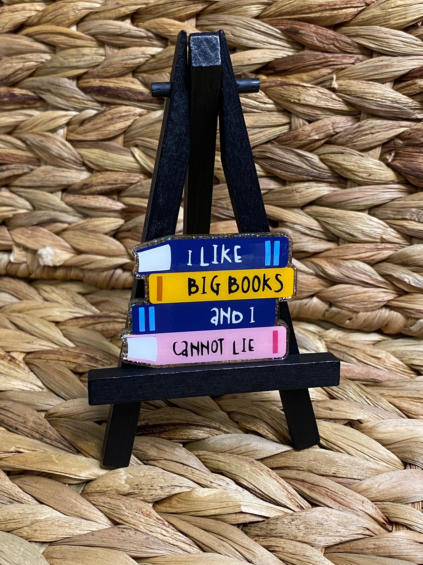Stacked books