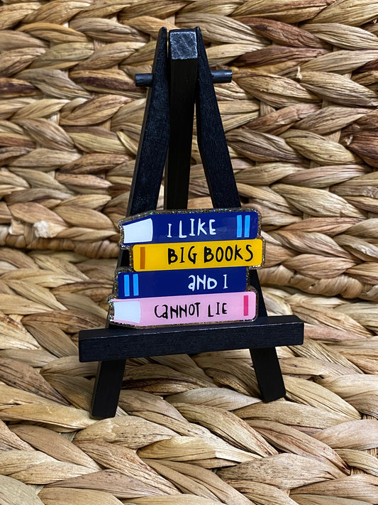 Stacked books