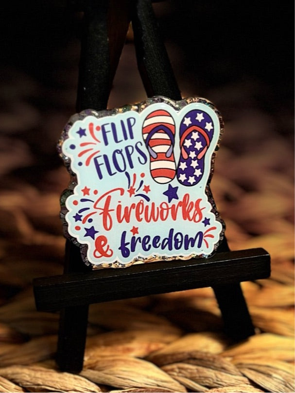 Flip flops, Fireworks & Freedom