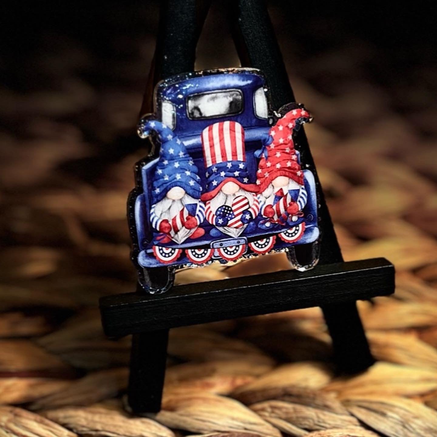 Gnome Fireworks Truck