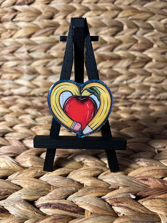 Heart pencil