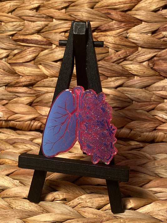 Lungs w/ flowers
